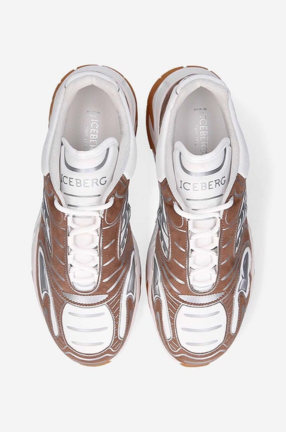Iceberg sneakers KAKKOI alb KAKKOI.1510.FEEL