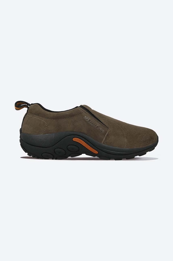 Semišové topánky Merrell nezateplené hnedá J60787