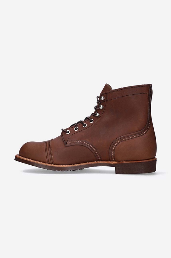 Shoes Red Wing leather shoes Iron Ranger 8111.Iron brown