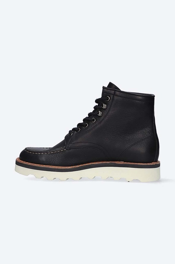 Shoes Fracap leather shoes EXPLORER EXPLORER.Z541 black