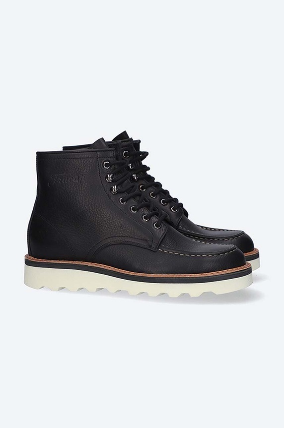 Fracap leather shoes EXPLORER EXPLORER.Z541 black