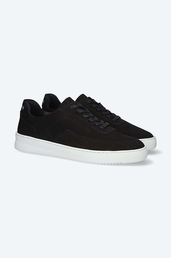 Semišové tenisky Filling Pieces Mondo 2.0 Ripple Nubuck čierna 39922841861