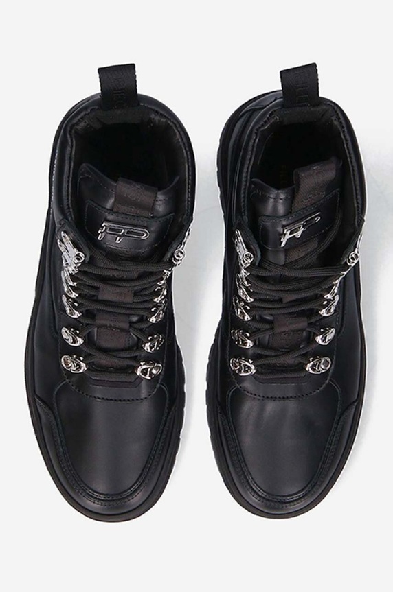 Filling Pieces workery skórzane Mountain Boot czarny 63322901861