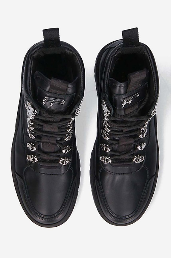 Filling Pieces workery skórzane Mountain Boot czarny 63322901861