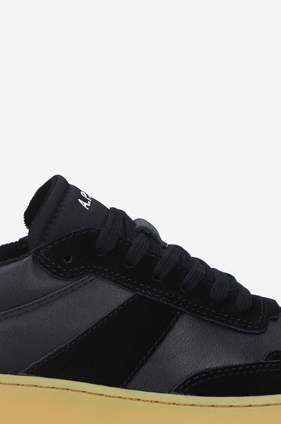 A.P.C. leather sneakers Plain PUAAW-M56112 WHITE PUAAW.M56112