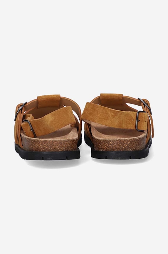 A.P.C. sandały zamszowe Sandales Noe PXBAH.H51057
