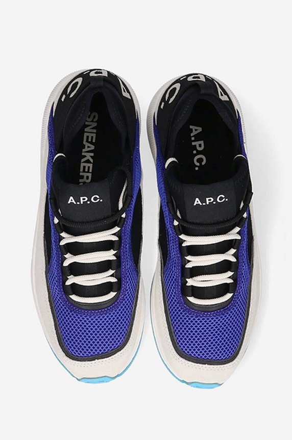 A.P.C. sneakersy Run Around granatowy PXBSO.M56084
