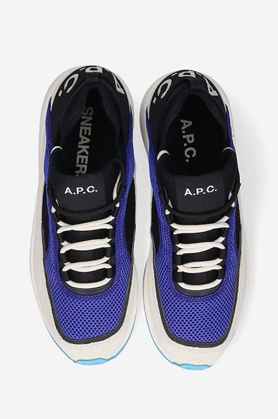 A.P.C. sneakersy Run Around granatowy PXBSO.M56084