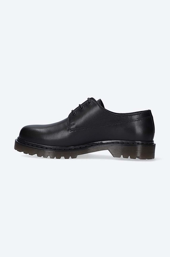 Shoes A.P.C. leather shoes Derbies Ambre PXBAA.H53203 black