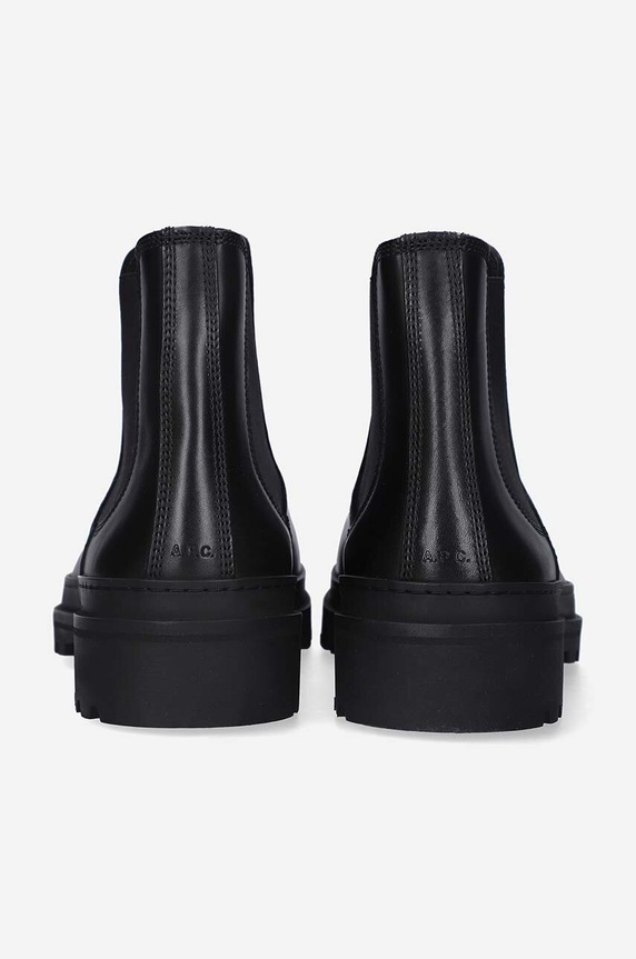 A.P.C. ghete chelsea de piele Cali PXBAA.H54194