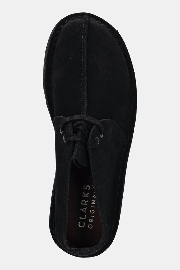 Clarks Originals suede shoes black 26155486