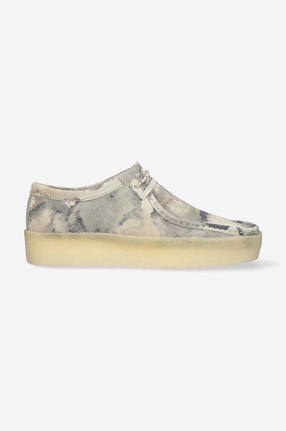 Clarks suede shoes Originals Wallabee casual beige 26166081