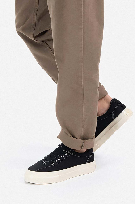 Stepney Workers Club plimsolls Dellow Canvas YA01012 black AA00