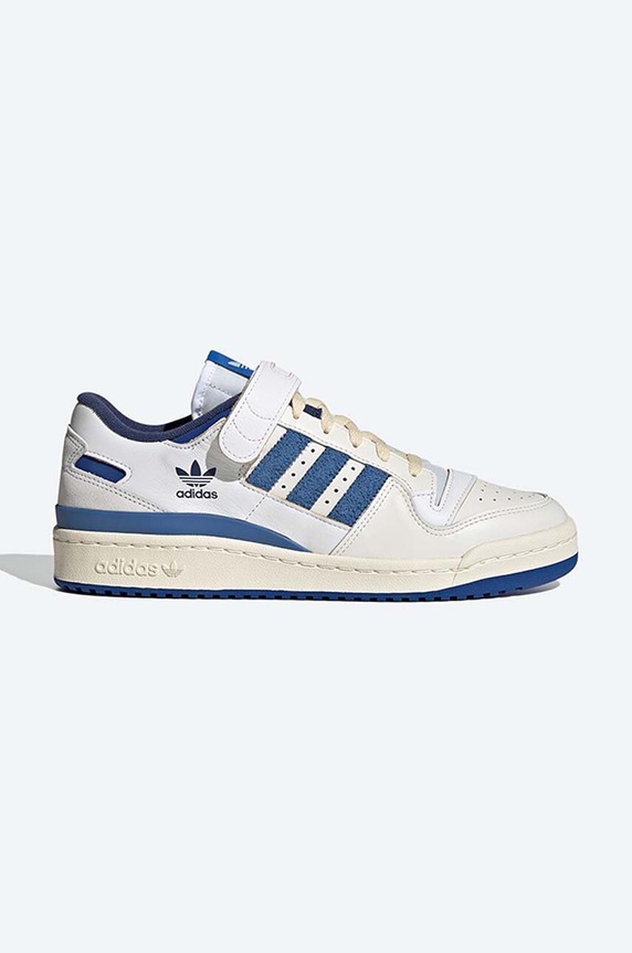 adidas Originals sneakers Forum 84 Low OG Blue Thread coated leather white S23764