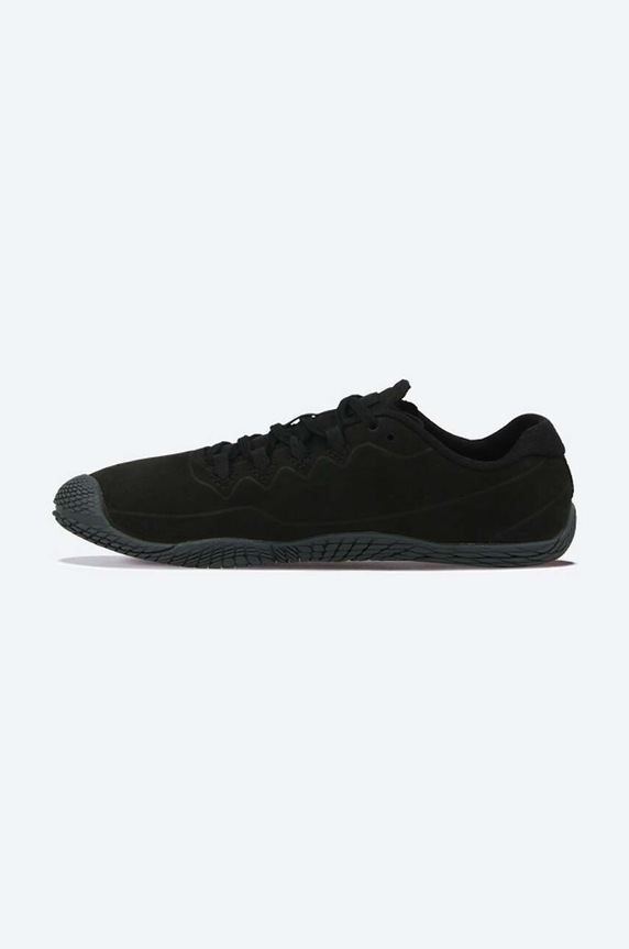 Σουέτ κλειστά παπούτσια Merrell Vapor Glove 3 Luna LTR J33599 μαύρο AA00