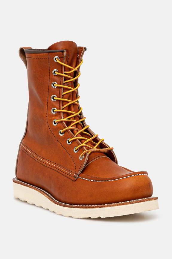 Red Wing scarpe in pelle non isolato marrone 877