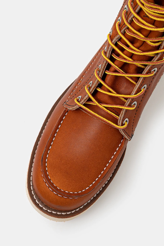 Red Wing scarpe in pelle marrone 877