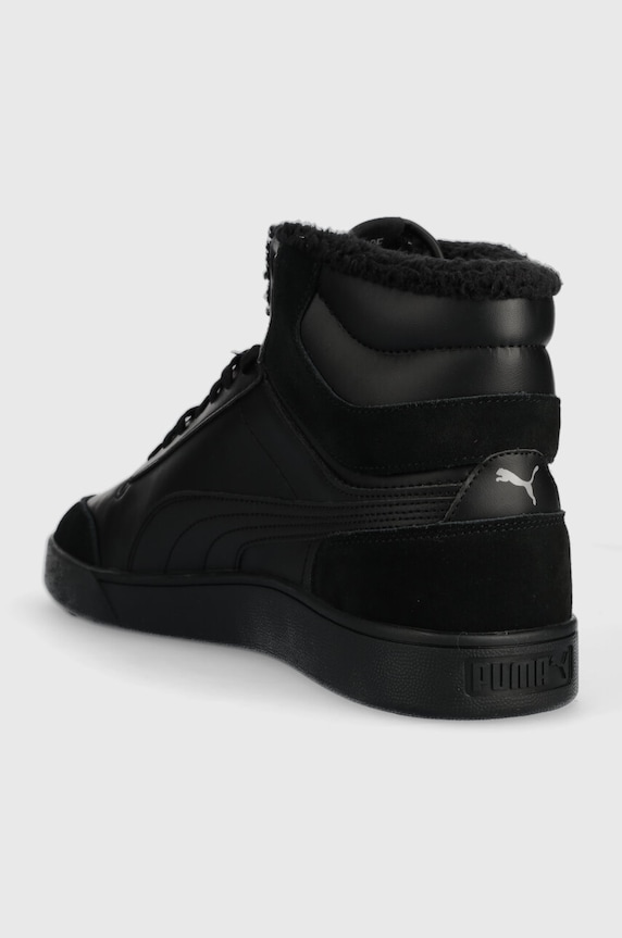 Shoes Puma sneakers Shuffle Mid Fur 387609.01 black