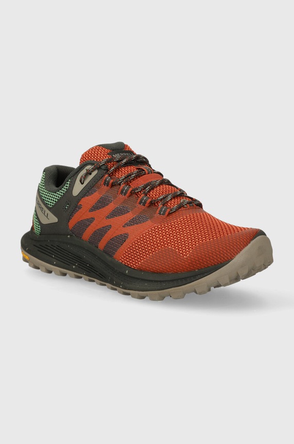 Merrell buty do biegania J067601 pomarańczowy AW23