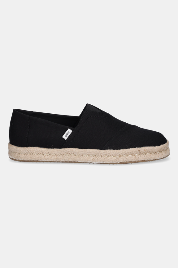 Scarpe Toms espadrillas Toms Alpargata Rope 2.0 10019875 BLACK 10019875 nero