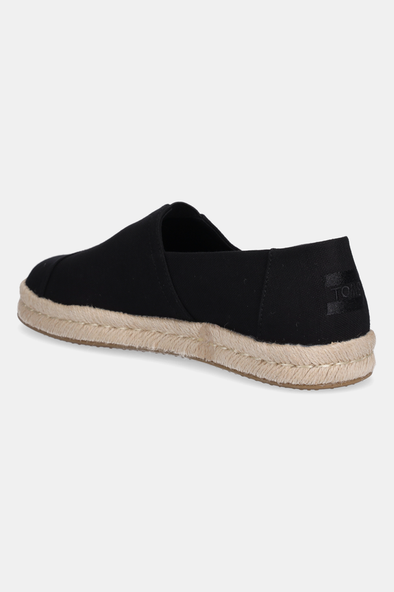 Toms espadrillas Toms Alpargata Rope 2.0 10019875 BLACK nero 10019875