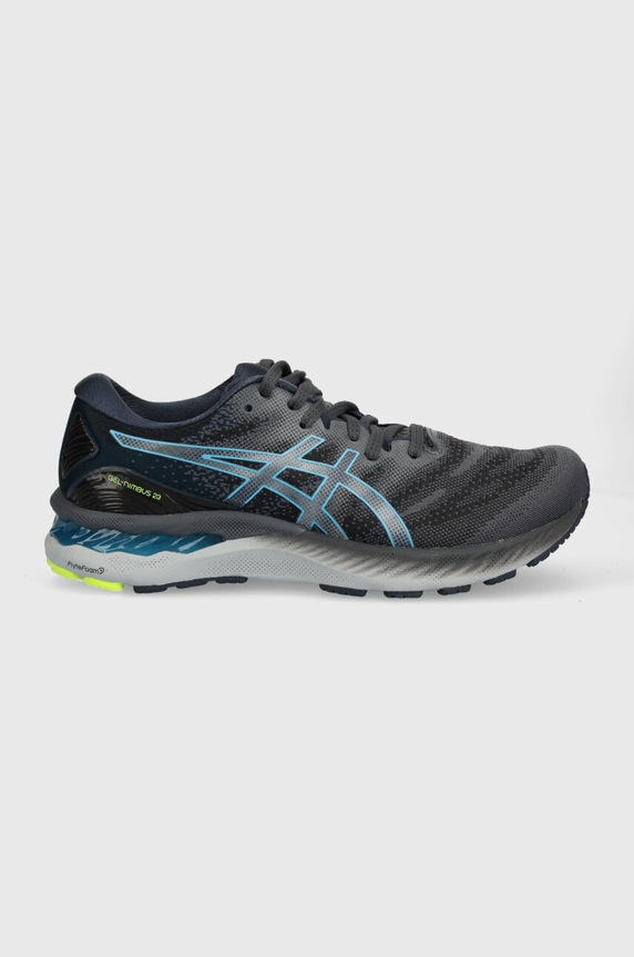 Обувь для бега Asics GEL-Nimbus 23 текстиль серый 1011B004