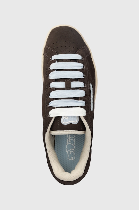 Reebok sneakersy zamszowe Club C brązowy HP6471