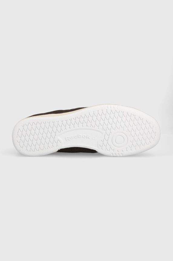 Reebok sneakersy zamszowe Club C HP6471 brązowy