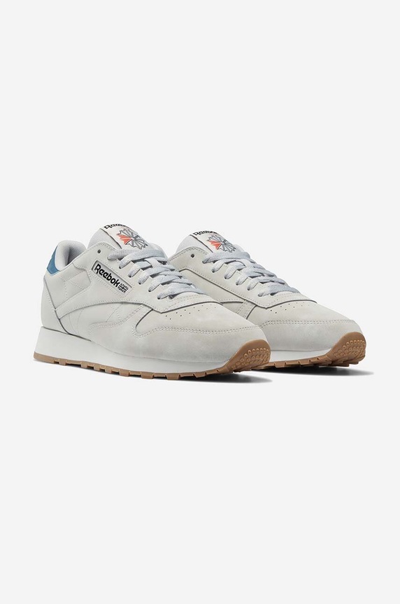 Obuv Semišové tenisky Reebok Classic Leather HP9158 sivá