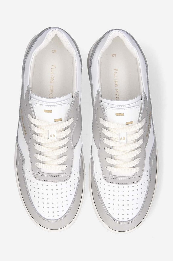 Filling Pieces sneakersy skórzane Ace Spin 70033491878 szary