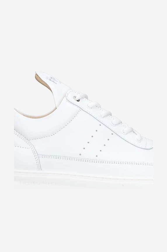 Filling Pieces sneakersy skórzane Low Top Bianco 10127791929