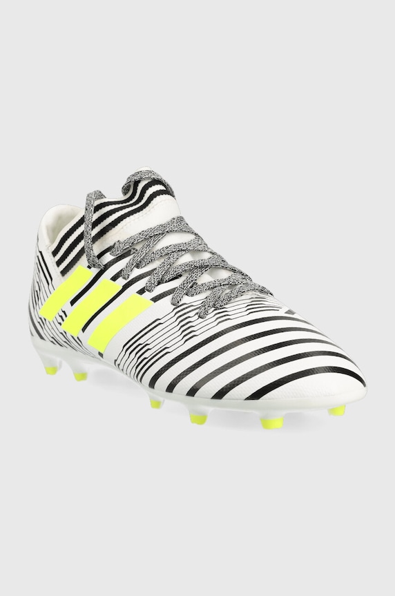 Kopačky adidas NEMEZIZ 17.3 FG J S82426 bílá AA00