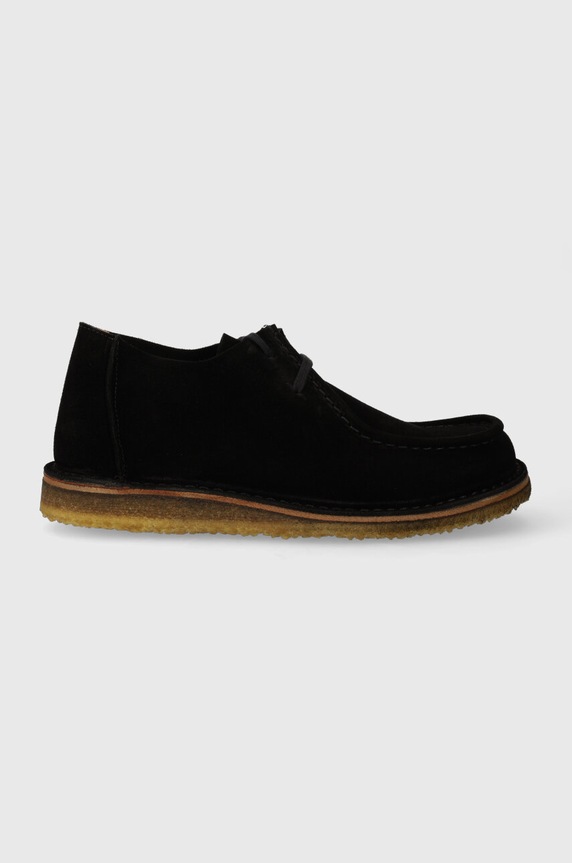 Astorflex suede shoes casual black BEENFLEX.00001