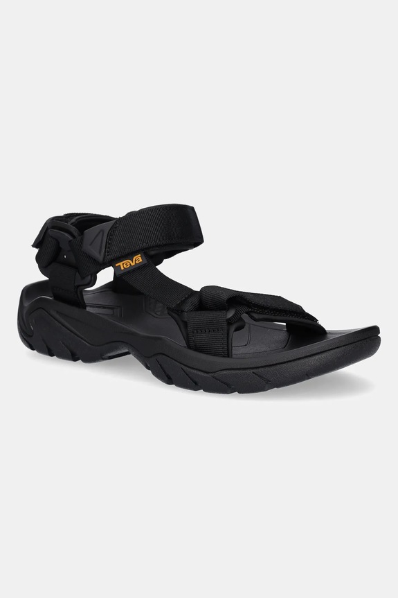 Teva sandále pánske Terra Fi 5 Universal textilný čierna 1102456