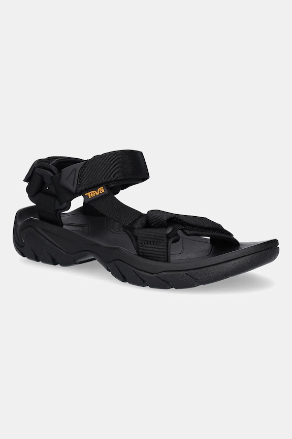 Teva sandále pánske Terra Fi 5 Universal textilný čierna 1102456