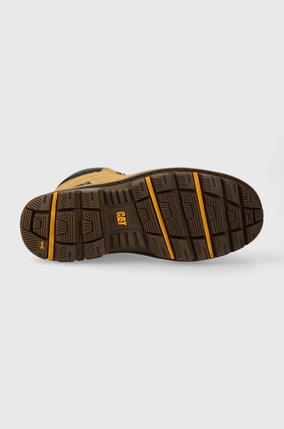 CAT Footwear bocanci de piele P720148 maro