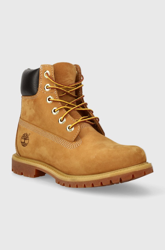 Timberland stivali da motociclista in camoscio TB010361713 marrone AA00