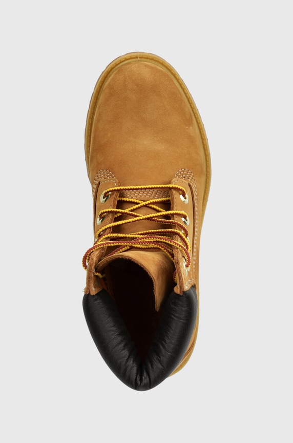Timberland stivali da motociclista in camoscio marrone TB010361713