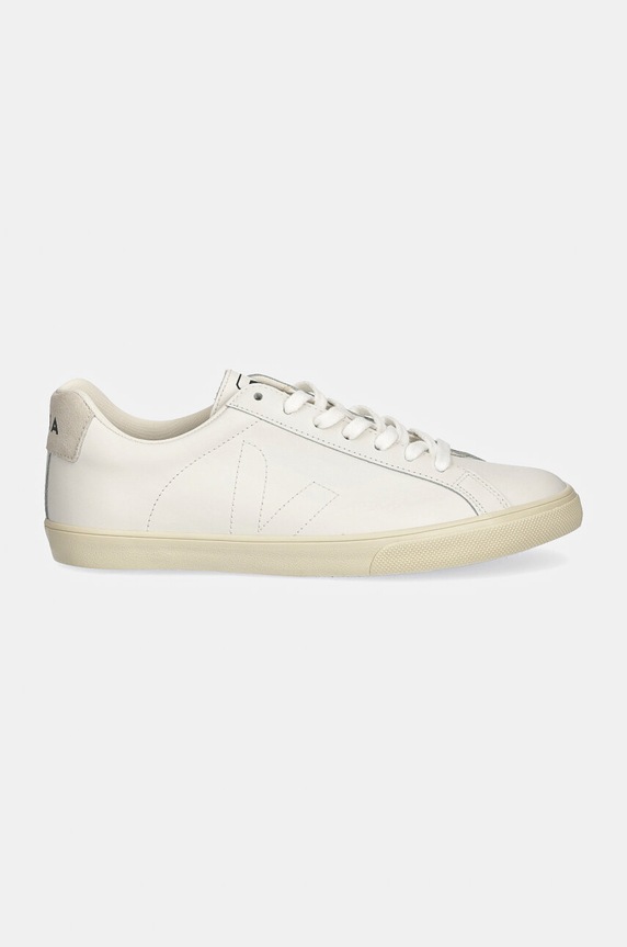 Veja sneakers din piele Esplar Leather EA0200001B alb SS26