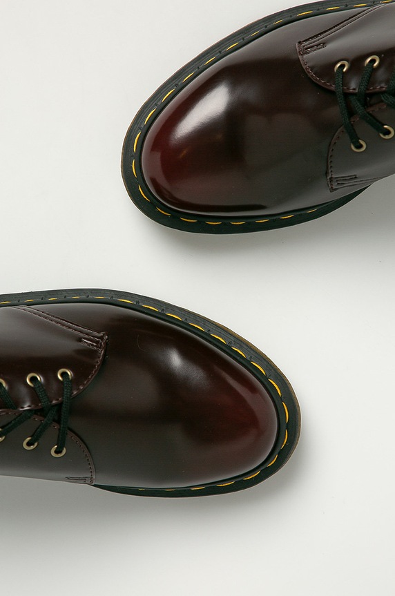 Dr. Martens - Półbuty 1461 bordowy 14046601