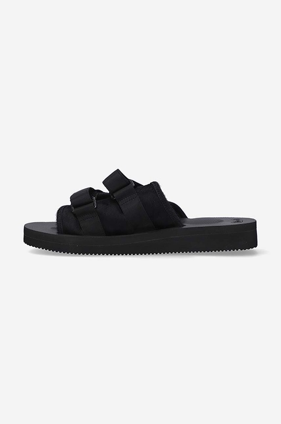 Boty Pantofle Suicoke Rubber Sole MOTO-VHL MOTO.VHL černá