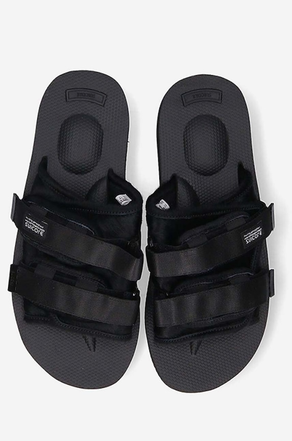 Pantofle Suicoke Rubber Sole MOTO-VHL černá MOTO.VHL