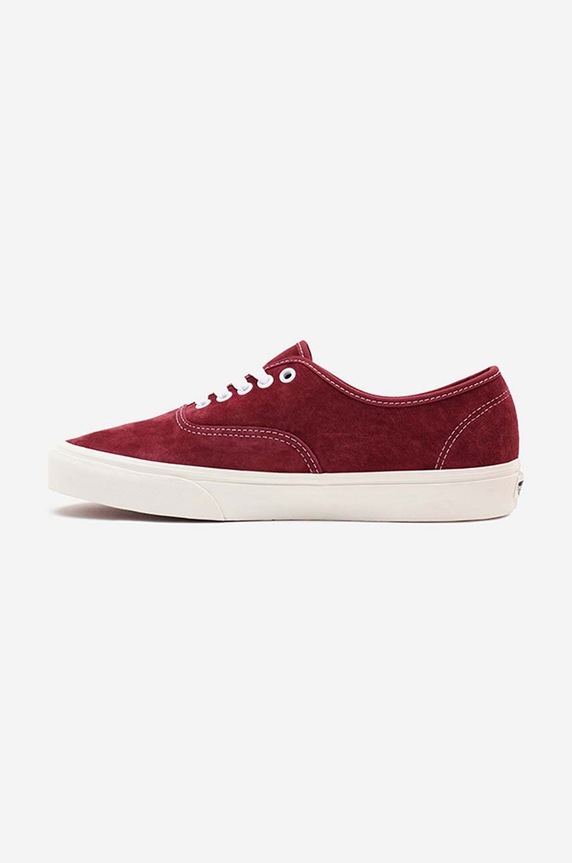 Obuwie Vans tenisówki zamszowe UA Authentic VN0A5HZS9G8 bordowy