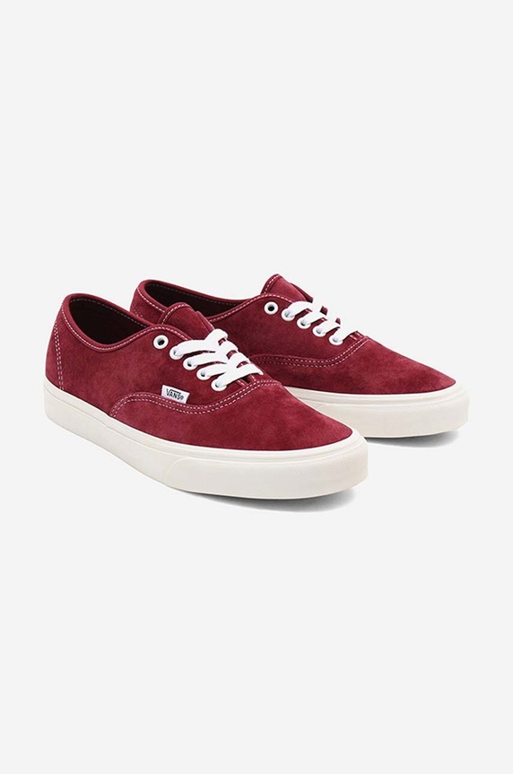 Vans tenisówki zamszowe UA Authentic bordowy VN0A5HZS9G8