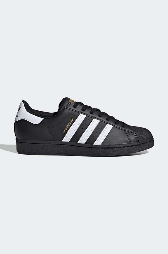 adidas Originals sneakersy skórzane Superstar 2.0 niska czarny EG4959