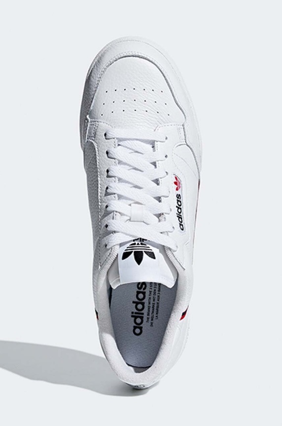 Kožne tenisice adidas Originals Continental 80 bijela G27706