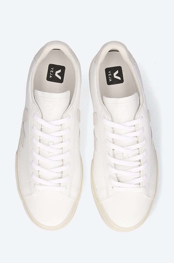 Δερμάτινα sneakers Veja Campo Chromefree λευκό CP0502429A
