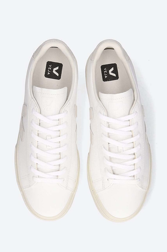 Δερμάτινα sneakers Veja Campo Chromefree λευκό CP0502429A
