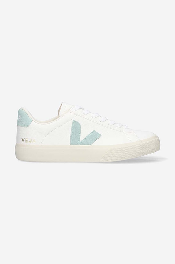 Δερμάτινα sneakers Veja Campo Chromefree λείο δέρμα λευκό CP0502485