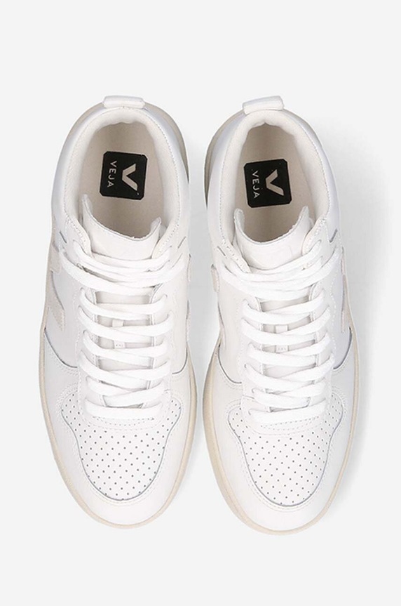Kožené tenisky Veja V-15 Leather biela VQ0201270